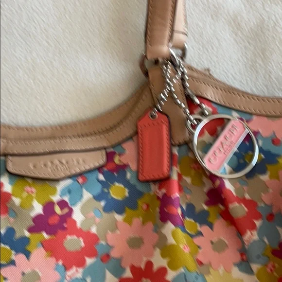 COACH Floral Tote Bag - Picture 2 of 5